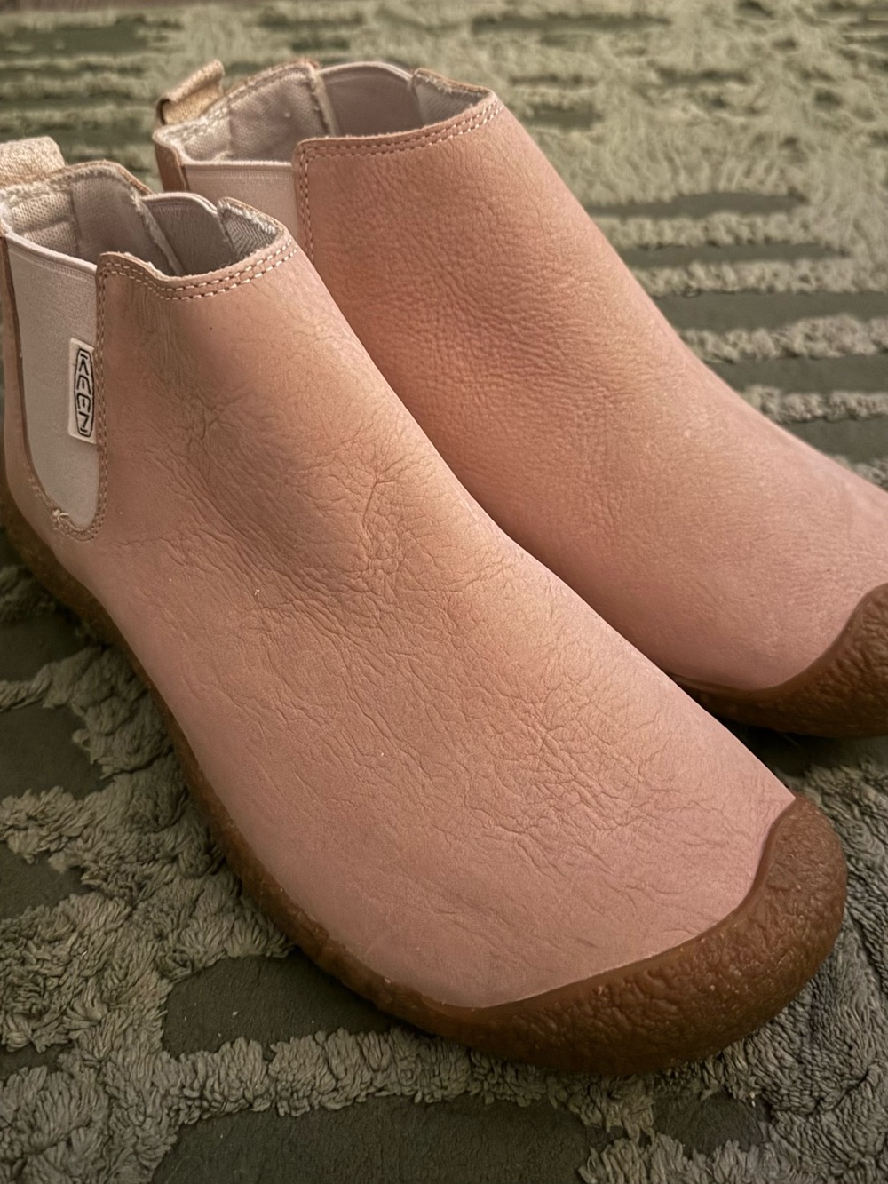 Keen Tan Suede Slip-On Shoe